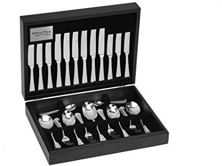 Arthur Price Classic Rattail 58 Piece Cutlery Canteen