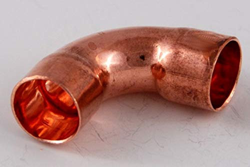 5x Kupferfitting Bogen 12 mm 90 Grad 5002a i/i Lötfitting copper fitting CU