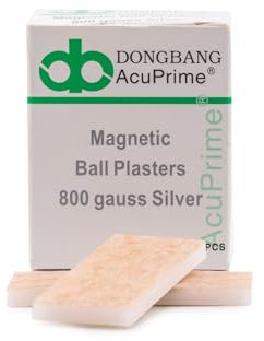 Magnetkügelchen DongBang DBA424 - silber - Magnetpflaster fürs Ohr - Akupunktur Magnet & Pflaster - Akupressurpflaster zum abnehmen - Akupressur