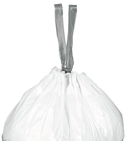 Brabantia 105326 Perfectfit Garbage Bag, Plastic, 50-60 Litre, 10-Piece
