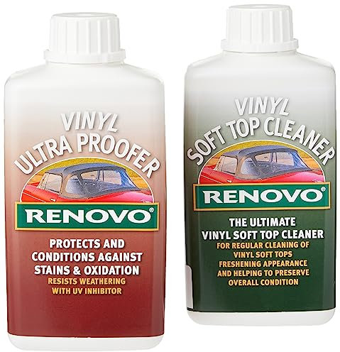Renovo REN-KIT11 Double Cleaning Kit includes Vinyl Cleaner and Proofer, 500 ml