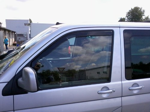 Heko ZentimeX Z928802 Windabweiser Regenabweiser Acrylglas dunkelgrau für VORNE