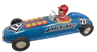 Alexander Taron Importer MS641 Tin Wind Up Lotus Style Race Car
