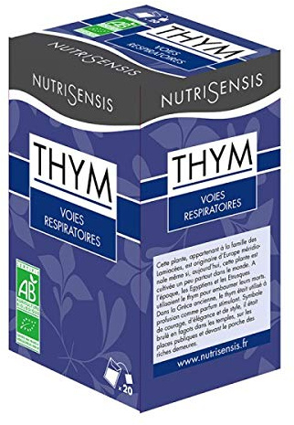Infusion Thym bio - Voies respiratoires - 20 sachets