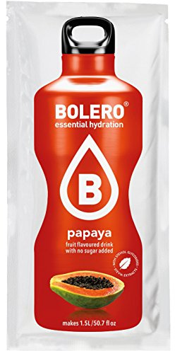 Bolero Drinks Papaya Lot de 12 boîtes de 9 g