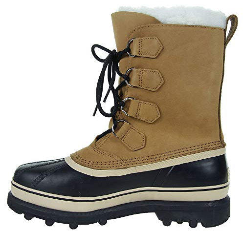 Sorel Caribou wasserdichte Schneestiefel für Herren, Beige (Buff), 42.5 EU