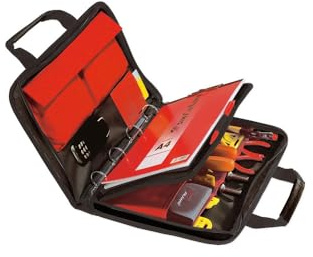 Plano Service-Mappe TechLines (Polyester, Einstecktaschen, Tragegriff, für DIN A4) 488358