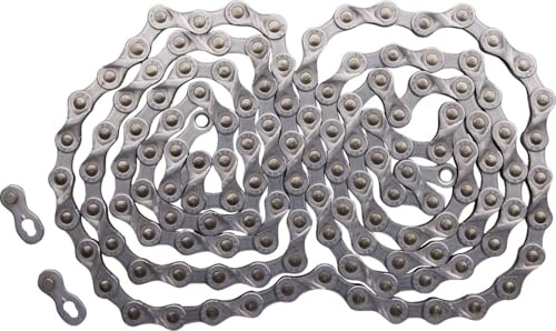 KMC e9 EPT Bicycle Chain, Silver, 136L