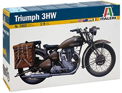 Carson 510007402-1:9 Triumph, Motorrad, Mittel, Unlackiert