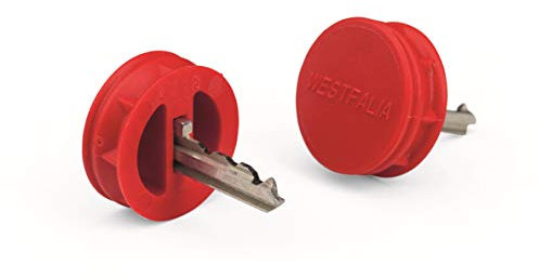 Westfalia 942001513214 Ersatzschlüssel Nummer 14 für die abnehmbare Anhängerkupplung (VPE: 2 Stück)