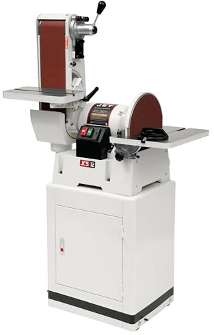 JET 6 x 48 Belt & 12 Disc Sander, Closed Stand, 1-1/2 HP, 115/230V 1Ph (JSG-6CS)