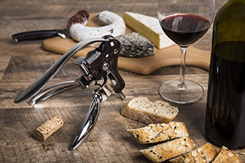 Vacuvin 66515606 Tire-Bouchon à Levier Horizontal Bronze 16 x 18 x 14,5 cm