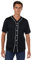 Urban Classics Herren Baseball Mesh Jersey T-Shirt, blk/wht, L