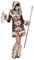 W WIDMANN MILANO Party Fashion - Kostüm Aikaa Eskimo Girl, Kleid, Stulpen, Karneval