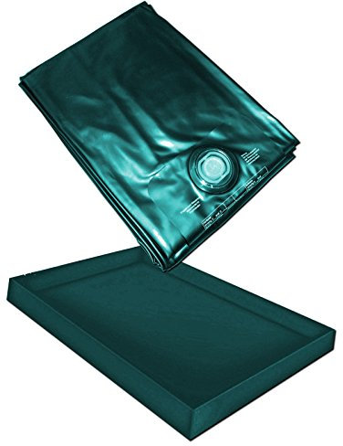 Hardside Wasserbetten Wasserkern Wasserbettmatratze Wasserbett Matratze Mono UNO + Sicherheitswanne Auslaufwanne Wanne Standup Liner Safety Liners (183 x 213 cm F4 (Kingsize))