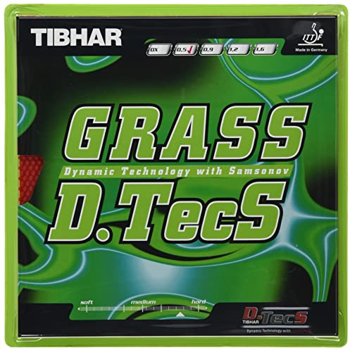 Tibhar Grass D.TecS Table Tennis Pips-Out Rubber