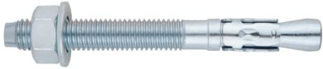 Index Fixing Systems MTA Lot de 100 fixations mâles pour charges élevées (zinguées), AM08090