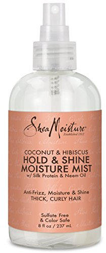 Shea Moisture Hold & Shine Moisture Mist Vapo pour les Cheveux 8 oz