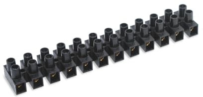 FAMATEL 210N Barrette de Connexion 10 mm 57 bis Noir