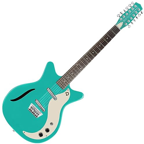 Danelectro Vintage Electric Guitar 12 String Dark Aqua