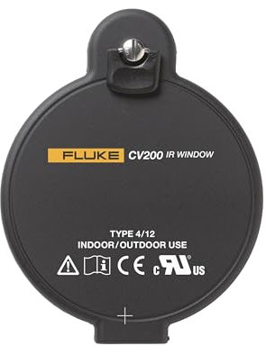 Fluke Industrie CV200 50 mm IR Fenster, Hand drehen Türriegel