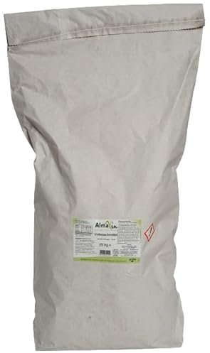 AlmaWin® Vollwaschmittel Pulver [25kg - 480 Ladungen] mit Lavendel-Duft für strahlende Reinheit - Waschmittel Pulver für alle weißen & farbechten Textilien [30-95°C] - Veganes Voll-Waschpulver