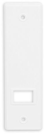 DIWARO® Wicklerblende für Gurtwickler | Kunststoff weiß | Lochabstand 162 mm | Abdeckplatte zur Abdeckung von handelsüblichen Gurtwicklern