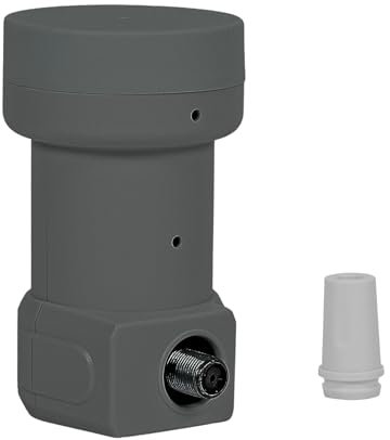 Boca Single Universal LNB - convertisseurs abaisseurs de fréquence Low Noise Block (LNB) (F, Noir)