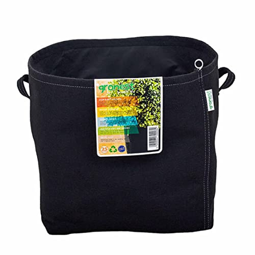Gronest Stoff Textiel Topf Pflanz kübel Behälter Verschiedenen Größen 1 - 25 Liter (1, 25 L)
