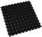 Fortelock PVC Vinyl Bodenfliese | PVC Fliesen Garage | Garagenboden | Werkstattboden | Industry Diamant (Hohe Belastbarkeit) 2010 (Schwarz)
