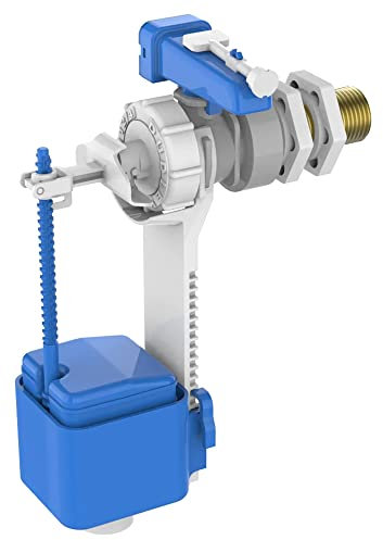 Thomas Dudley Hydroflo Brass Tail Delay Fill Float Valve 324298, Blue, White