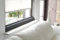 K. & N. Schurwolle 551 Schurwoll-Zugluftstopper für Fenster 100 cm, Anthrazit