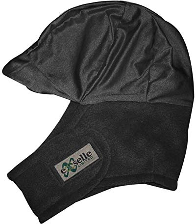 Equestrian Helmets Exselle Winter Riding Helmet Cover, Black