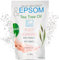 Teebaumöl, Pfefferminzöl Fußbad mit Bittersalz & Totes Meer Salz ● Epsom Salz Baden ● bleumarine Bretania 250g