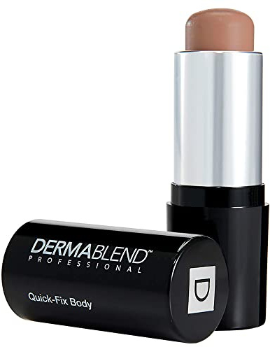 Dermablend Quick Fix Body Foundation Stick - Provides Natural, Non-Cakey Finish - Flawless Coverage For Skin Imperfections - Post Laser And Surgical Use - Long Lasting Coverage - 65W Bronze - 12 G