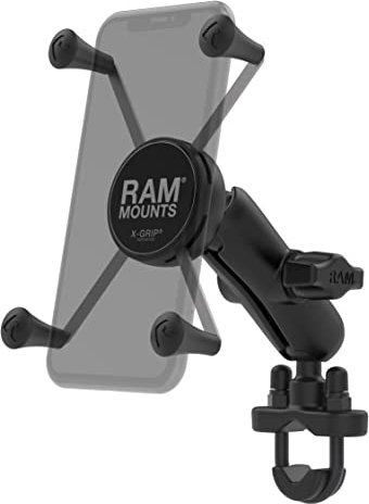 Ram-Mount Mount Aktive Motorradhalterung für Handy, schwarz, TU EU