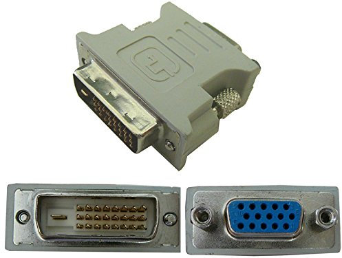KALEA-INFORMATIQUE Adaptateur DVI Male (DVI-D 24+1) vers VGA Femelle (SUB 15) pour Digital VGA Uniquement - Non Compatible VGA ANALOGIQUE