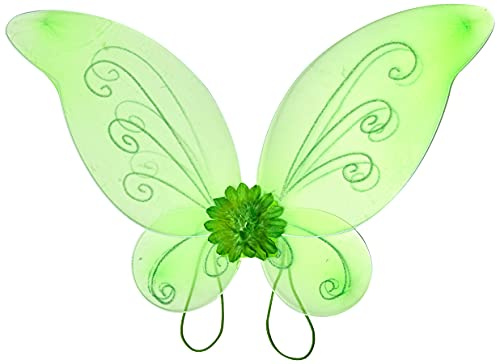Ailes de fée papillon verte 46 cm - GUIRCA