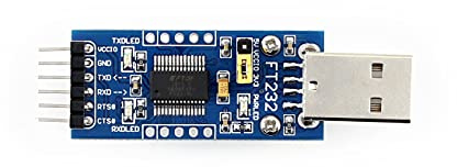 Waveshare USB to TTL（UART） Solution with USB Type A Connector, Compatible with Mac, Linux, Android, Wince, Windows 7/8/8.1/10/11