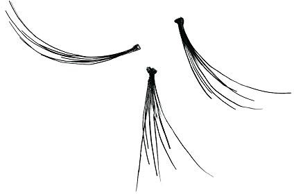 ARTDECO Permanent Individual Lashes - Künstliche Wimpern, Einzelwimpern zum längerfristigen Tragen - 1 Stück