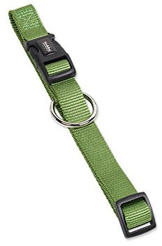 Nobby Halsband Classic, lindgrün L: 30-45 cm, B: 15 mm, 1 Stück