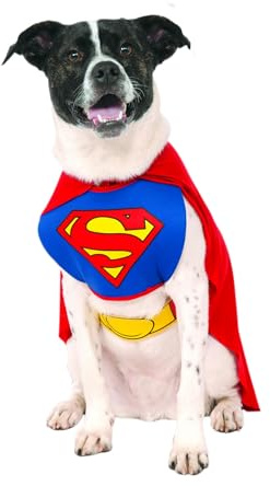 Rubies 887892S Official Superman Pet Dog Costume, Small Halloween Halloween