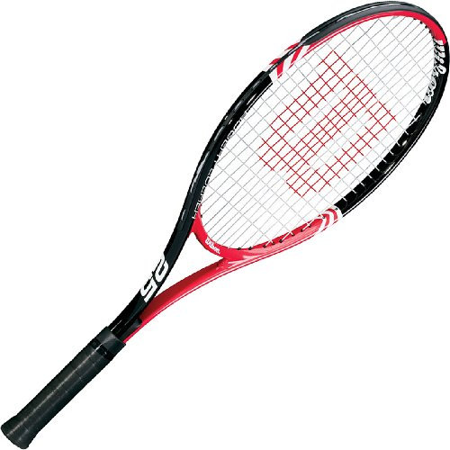 Wilson Kinder Tennisschläger Roger Federer 25, schwarz/rot