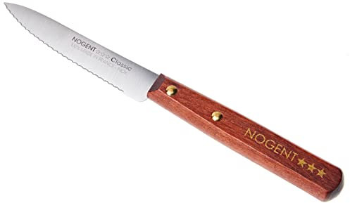 Nogent 3 Etoiles 02001B Verdura Coltello Filo Pneumatici Classic Legno