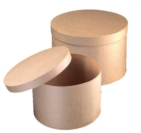 Set Boxen Hutschachteln PappArt 34,5 x 21 / 38 x 22,5 cm 2-teilig