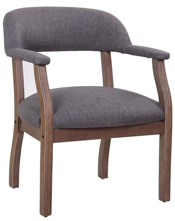Boss Office Products (BOSXK Executive Chair, Slate Grey, 26 d x 24 w x 31 h (B9540DW-SG)