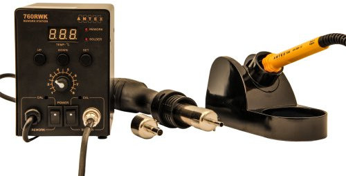 760RWK Soldering and Hot Air Rework Station with Digital Display from Antex