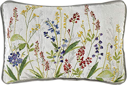 sander Gobelin Kissen FLOWER MEADOW 32x48cm mit Federfüllung