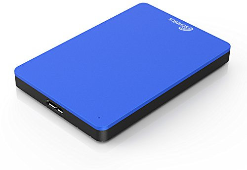 Sonnics 320GB Blau Externe tragbare Festplatte USB 3.0 super schnelle Übertragungsgeschwindigkeit für den Einsatz mit Windows PC,Mac, Xbox ONE und PS4 Fat32