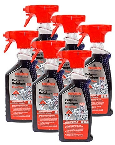NIGRIN 6X 72931 Performance Felgen-Reiniger EvoTec 500 ml